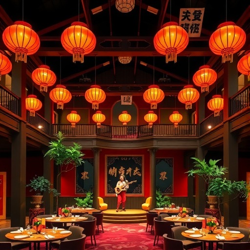 工业风LOFT音乐餐厅装修设计灵感-窗帘视界