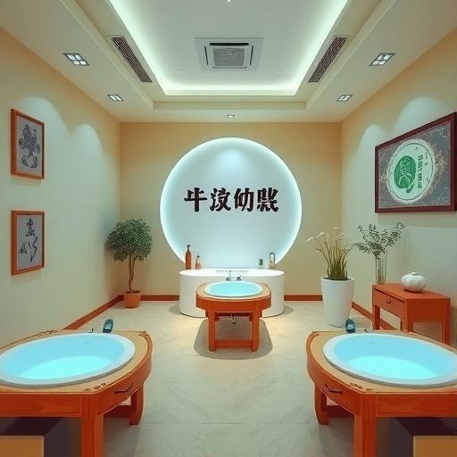 中山古镇2000㎡欧美风情足浴会所设计-窗帘视界