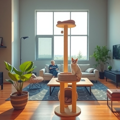 人猫共居装修技巧：打造舒适猫咪专属空间-窗帘视界