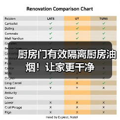 厨房门选择：实用材质与密封性能大比拼-窗帘视界