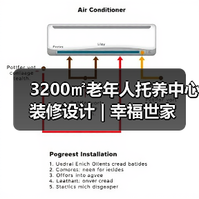 3200㎡老年人托养中心装修设计 | 幸福世家（图2）
