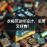 衣帽区这样设计，实用又好看！（图2）