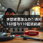 水管堵塞怎么办？选对160管与110管就能避免（图2）
