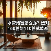 水管堵塞怎么办？选对160管与110管就能避免（图4）