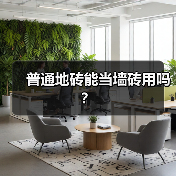 普通地砖能当墙砖用吗？（图4）