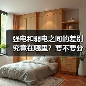 强电和弱电之间的差别究竟在哪里？要不要分开布线（图3）