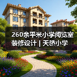 260余平米小学阅览室装修设计 | 天骄小学（图2）