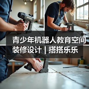 青少年机器人教育空间装修设计 | 搭搭乐乐（图3）