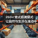 意式极简复式设计：自然光影与空间美学融合-窗帘视界
