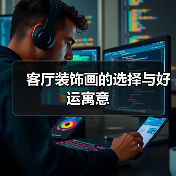 客厅装饰画的选择与好运寓意（图2）