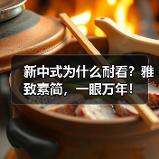 新中式为什么耐看？雅致素简，一眼万年！（图2）