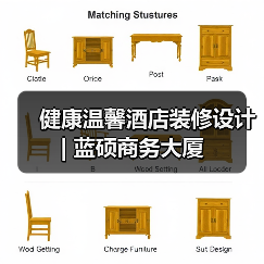 健康温馨酒店装修设计 | 蓝硕商务大厦（图2）
