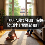 100㎡现代风咖啡店装修设计 | 留医部咖啡(图1) 100㎡现代风咖啡店装修设计 | 留医部咖啡(图1)