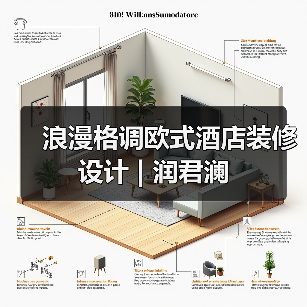浪漫格调欧式酒店装修设计 | 润君澜（图4）