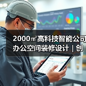 2000㎡高科技智能公司办公空间装修设计 | 创凯智能(图3) 2000㎡高科技智能公司办公空间装修设计 | 创凯智能(图3)