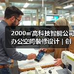 2000㎡高科技智能公司办公空间装修设计 | 创凯智能(图4) 2000㎡高科技智能公司办公空间装修设计 | 创凯智能(图4)