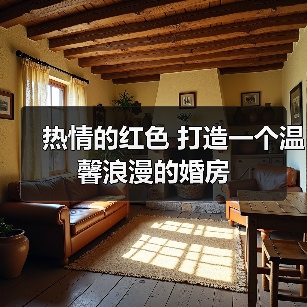 热情的红色 打造一个温馨浪漫的婚房（图2）