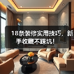 18条装修实用技巧，新手收藏不踩坑！（图4）