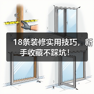18条装修实用技巧，新手收藏不踩坑！