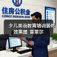 少儿英语教育培训装修效果图-普莱尔(图4) 少儿英语教育培训装修效果图-普莱尔(图4)