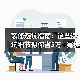 装修避坑指南：这些避坑细节帮你省5万+冤枉钱！（图2）