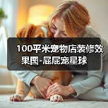 100平米宠物店装修效果图-屁屁宠星球(图1) 100平米宠物店装修效果图-屁屁宠星球(图1)