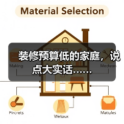装修预算低的家庭，说点大实话……