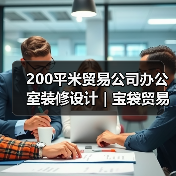 200平米贸易公司办公室装修设计 | 宝袋贸易科技(图3) 200平米贸易公司办公室装修设计 | 宝袋贸易科技(图3)