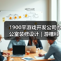 1900平游戏开发公司办公室装修设计 | 游禧科技