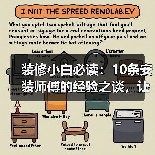 装修小白必读：10条安装师傅的经验之谈，让你少走弯路！（图2）
