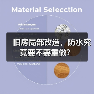 旧房局部改造，防水究竟要不要重做？