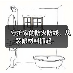 守护家的防火防线，从装修材料抓起！