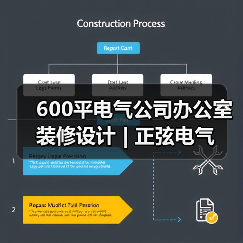 600平电气公司办公室装修设计 | 正弦电气(图3) 600平电气公司办公室装修设计 | 正弦电气(图3)