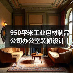 950平米工业包材制品公司办公室装修设计 | 明鑫集团（图2）