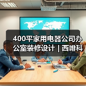 400平家用电器公司办公室装修设计 | 西啡科技(图4) 400平家用电器公司办公室装修设计 | 西啡科技(图4)