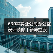 630平实业公司办公室设计装修 | 新涛控股(图3) 630平实业公司办公室设计装修 | 新涛控股(图3)