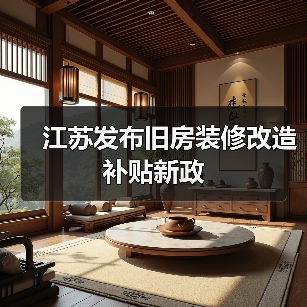 江苏发布旧房装修改造补贴新政（图3）