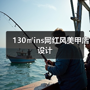 130㎡ins网红风美甲店设计(图2) 130㎡ins网红风美甲店设计(图2)
