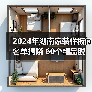 2024年湖南家装样板间名单揭晓 60个精品脱颖而出（图2）
