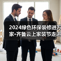 2024绿色环保装修进万家·齐鲁云上家装节走进银座家居北园店活动成功举办（图2）