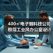 400㎡电子烟科技公司极简工业风办公室设计(图3) 400㎡电子烟科技公司极简工业风办公室设计(图3)