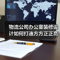 物流公司办公室装修设计如何打造方方正正高效空间?(图2) 物流公司办公室装修设计如何打造方方正正高效空间?(图2)