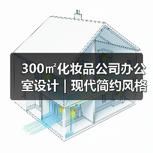 300㎡化妆品公司办公室设计 | 现代简约风格实用技巧(图2) 300㎡化妆品公司办公室设计 | 现代简约风格实用技巧(图2)