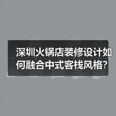 深圳火锅店装修设计如何融合中式客栈风格？（图4）