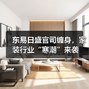 东易日盛官司缠身，家装行业“寒潮”来袭（图3）