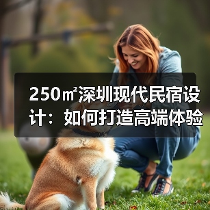 250㎡深圳现代民宿设计：如何打造高端体验？