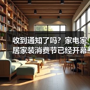 收到通知了吗？家电家居家装消费节已经开幕了（图2）