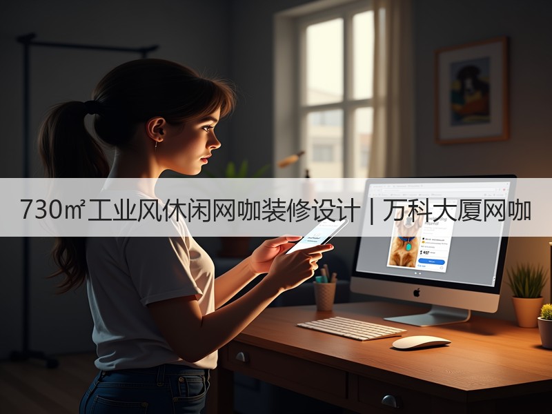 万科大厦网咖工业风设计诠释归本主义新概念-窗帘视界