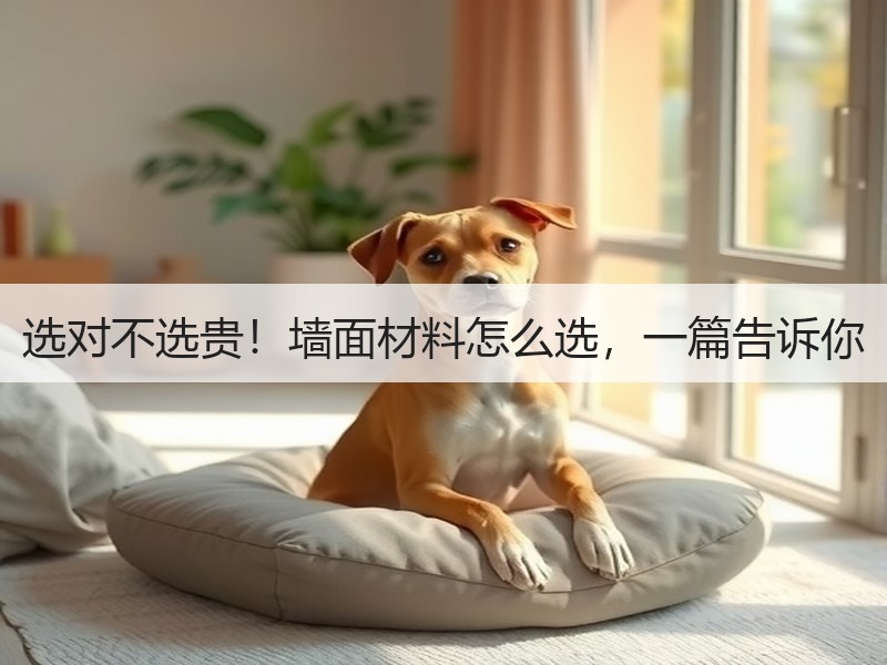 环保与性价比兼顾：五种墙面材料选购指南-窗帘视界