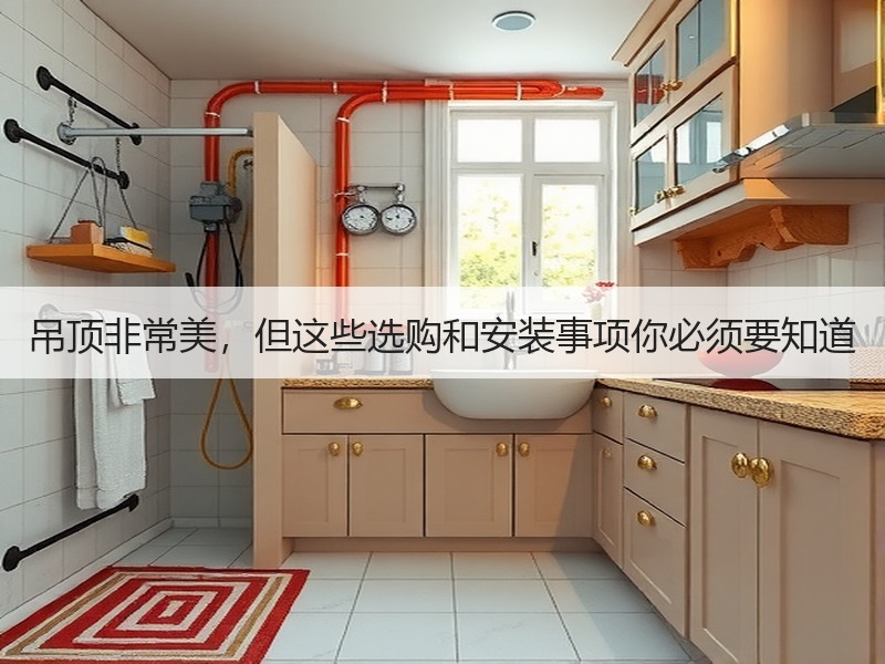 吊顶选购安装注意事项 避免常见误区合理控制成本-窗帘视界